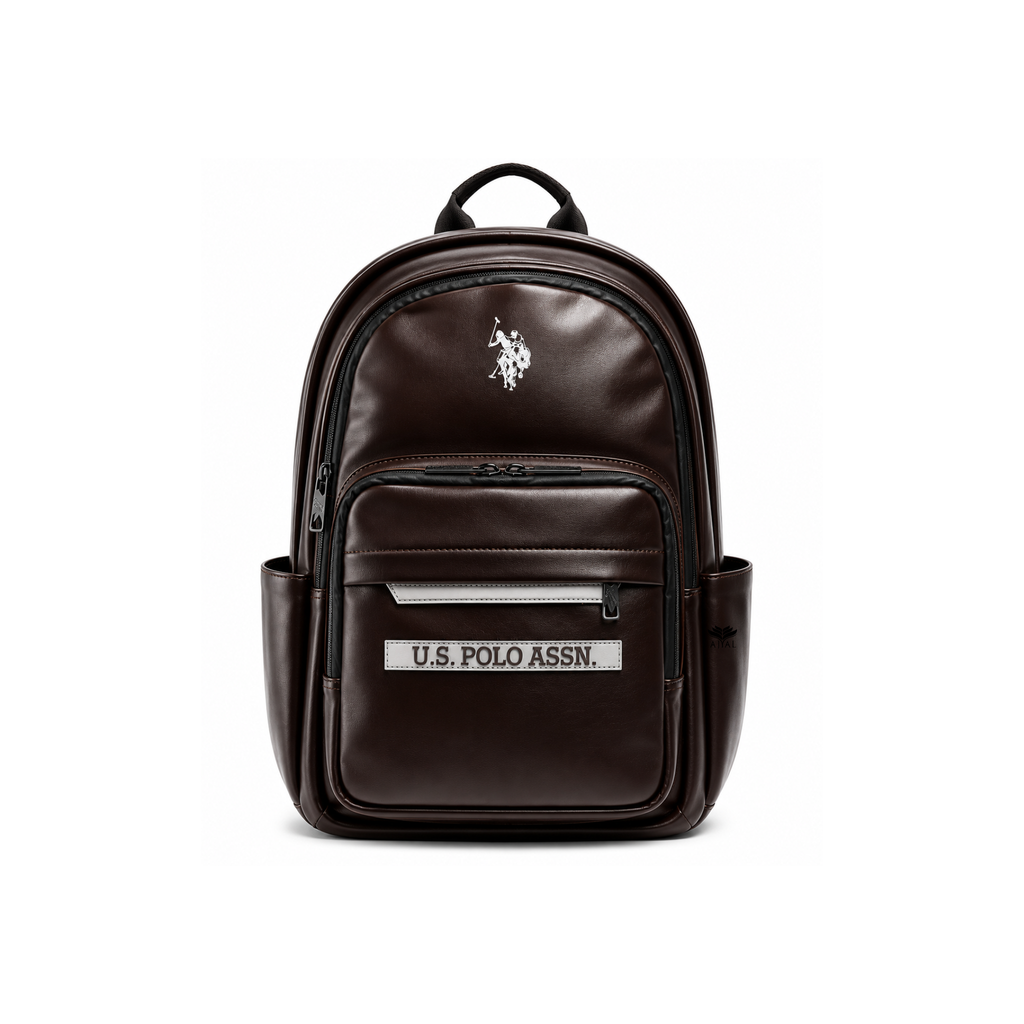 תיק U.S. POLO ASSN עור חום