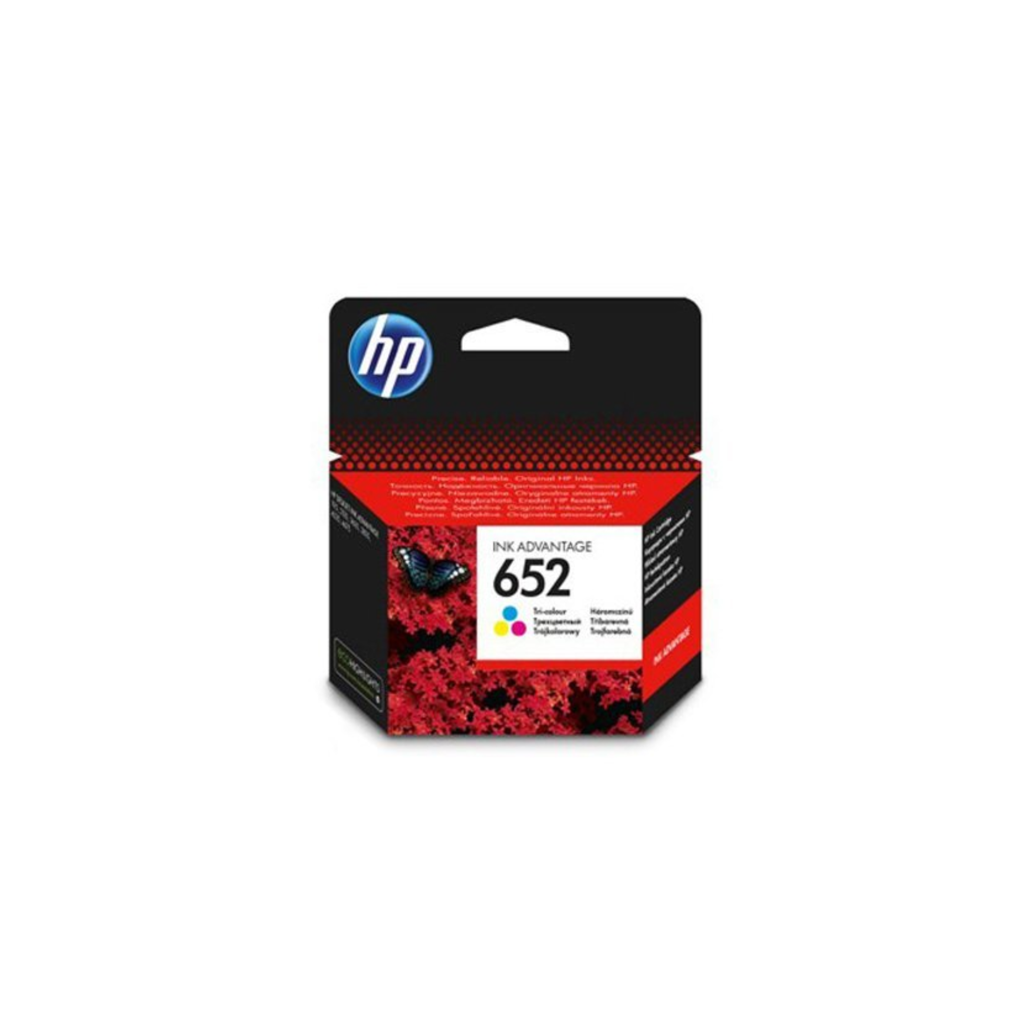 ראש דיו צבעוני מקורי HP 652