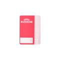 מחברת 40 דף # חשבון SUNRISE A5 עטיפה כפולה פלסטיק