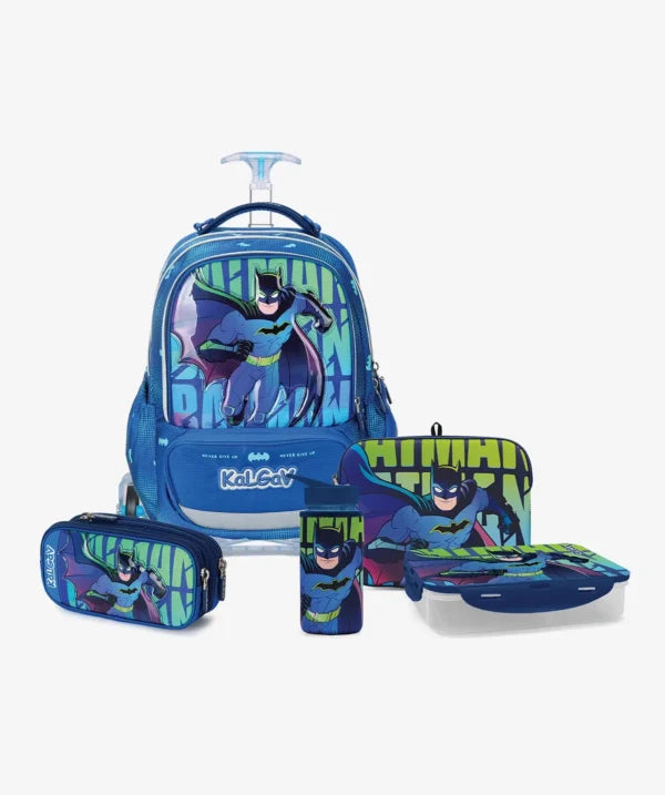 סט T.Schoolbag Batman כחול