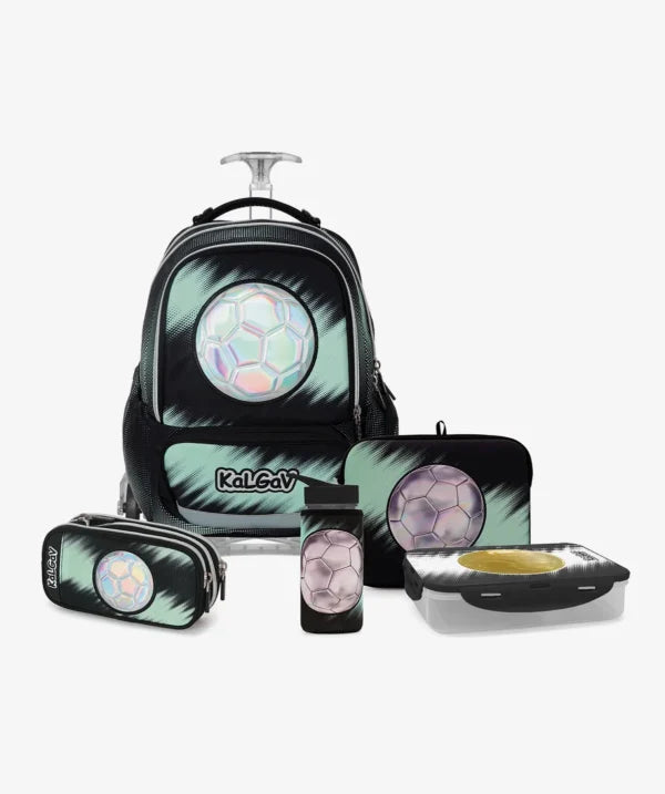 המארז המושלם TROLLEY Soccer Ball שחור/מנטה