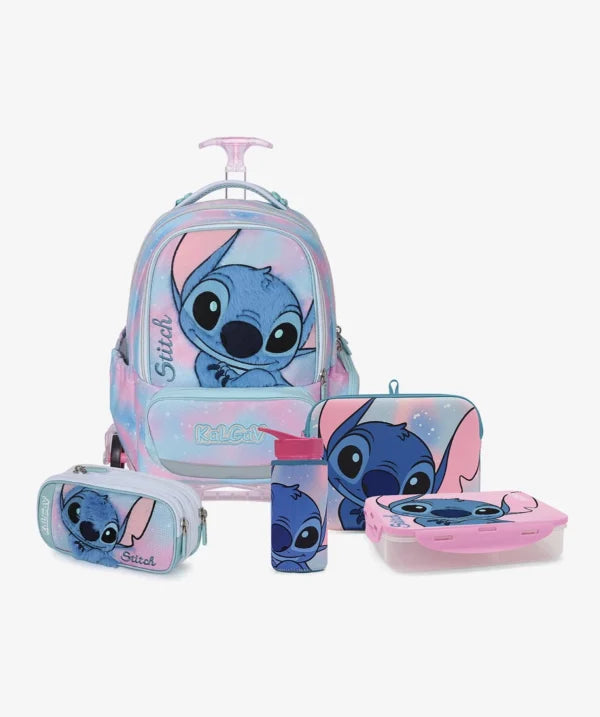 המארז המושלם TROLLEY Stitch תכלת/ורוד