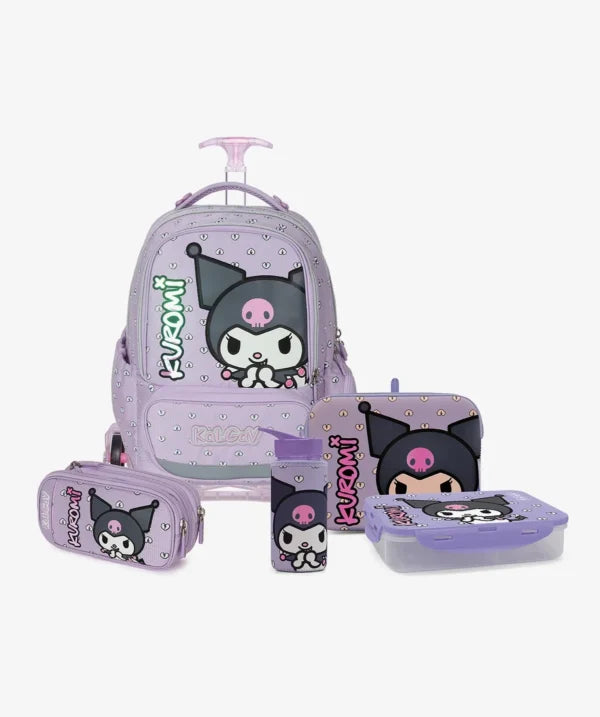 סט T.Schoolbag Kuromi סגול