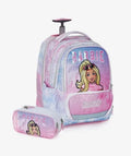ITrolly + קלמר Barbie ורוד/הוואי