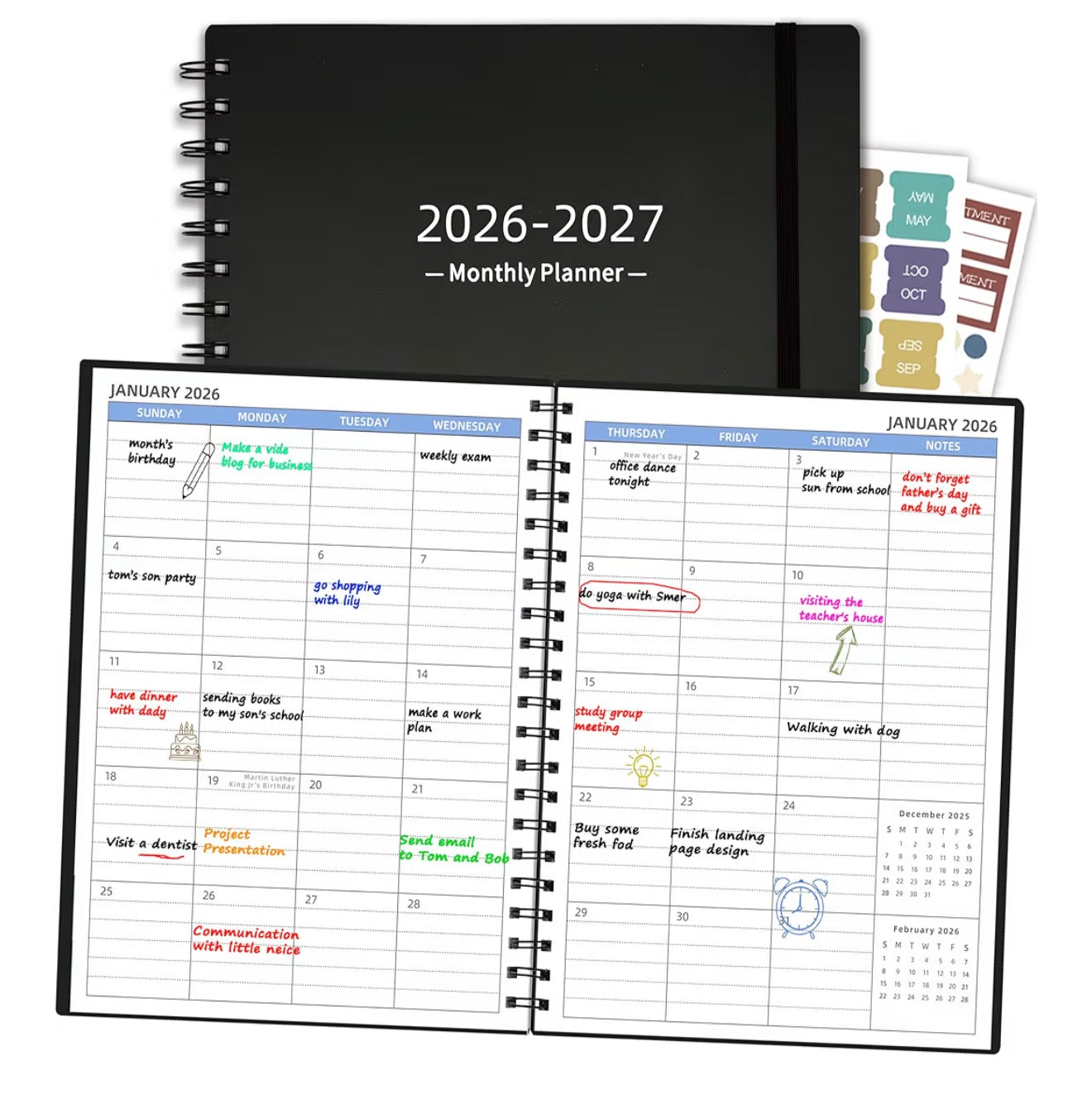 A4 קסטלי יומן שבועי בייסיק