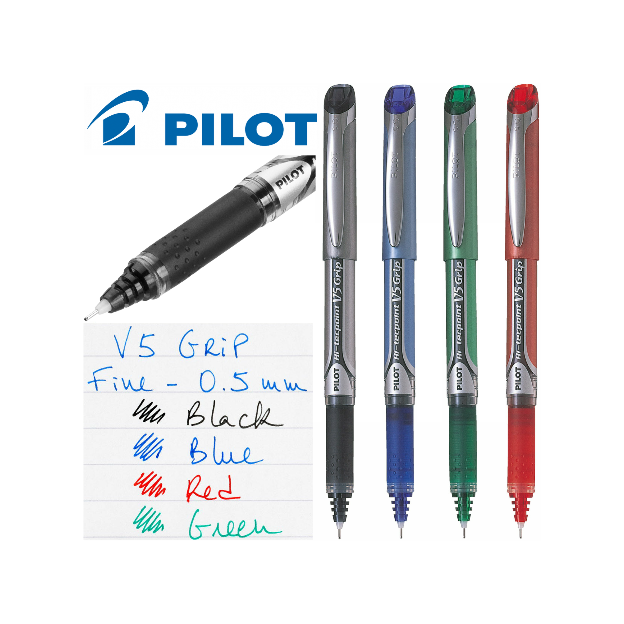 PILOT V5 GRIP עט רולר